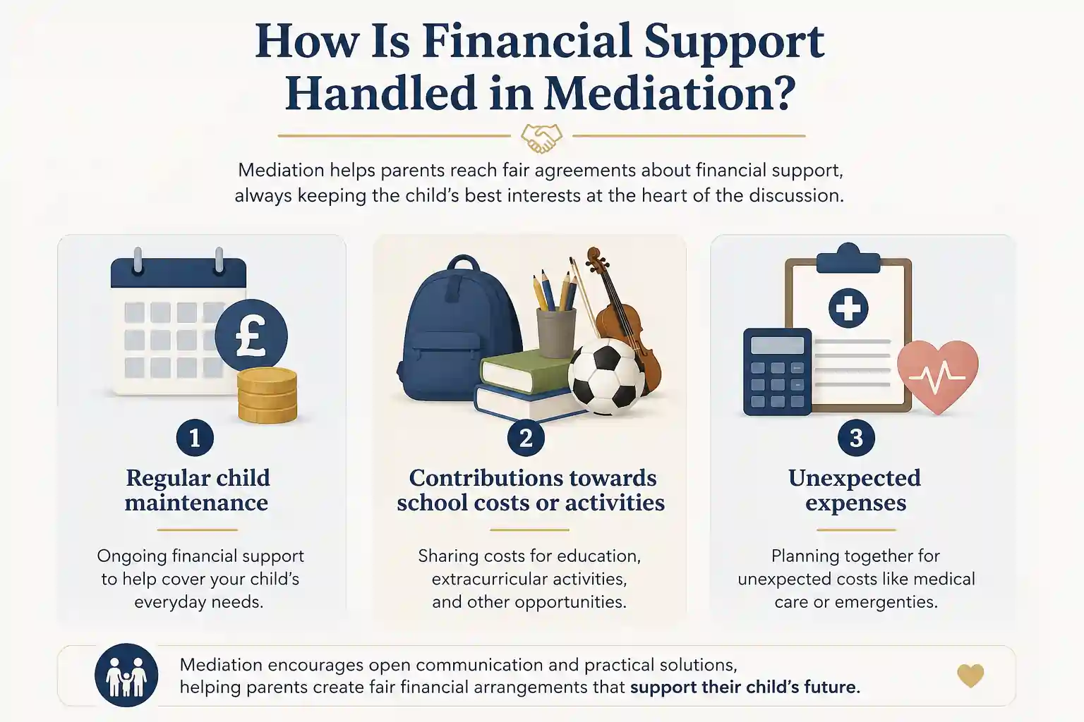How Is Financial Support Handled in Mediation Neath